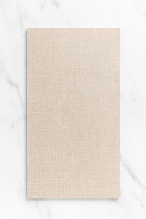 חיפוי דגם פשתן טבעי.